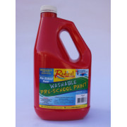 Radical Cascade Washable Pre-School Paint - Red (2 Litres)